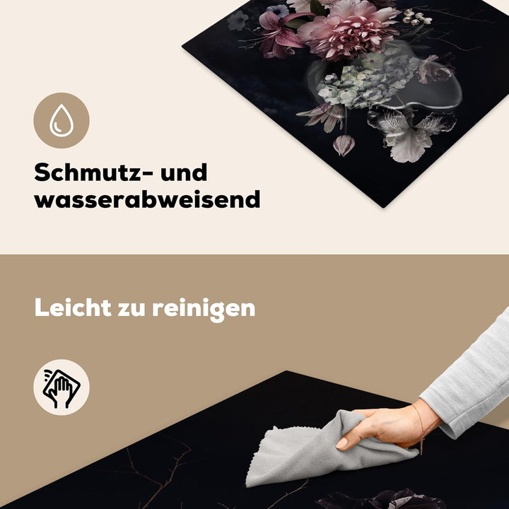 KitchenYeah© Herdabdeckplatte Einteilig Herdabdeckung Abdeckplatte für Ceranfeld Abdeckung Induktion