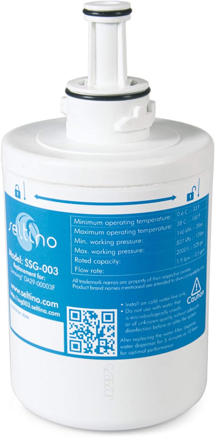 Seltino SSG-003 service - Wasserfilter ersetzt Samsung DA29-00003B DA29-00003G DA29-00003F