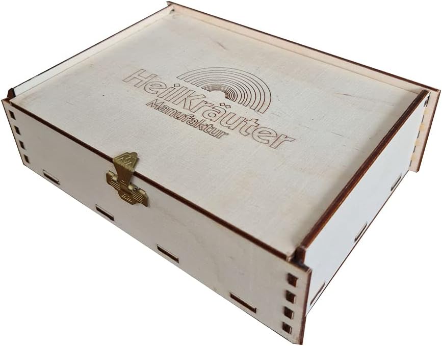 Heilkräuter Manufaktur Räucherbox Geschenkbox mit 12 Sorten Räuchermischungen Die Weisheit der Welt,