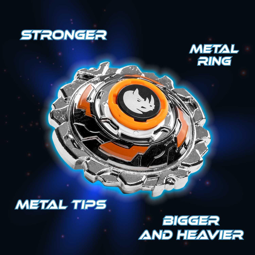 CRAZE Blade Kampfkreisel - Starter Set Evolution Coraxus - Kreisel Metall sehr robust mit Launcher &