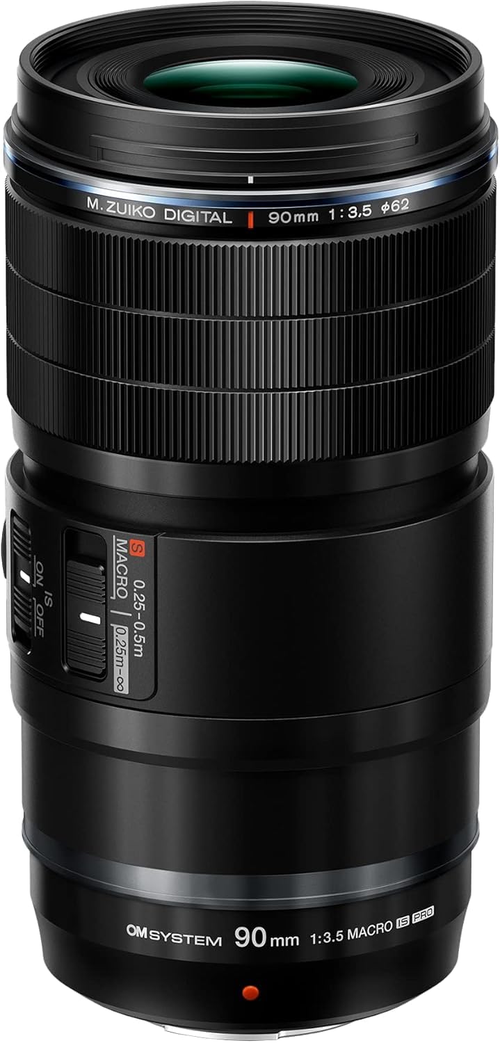 M.Zuiko Digital ED 90mm F3.5 Makro IS PRO Tele-Makro-Objektiv, wasserfestes Micro-Four-Thirds-Objekt