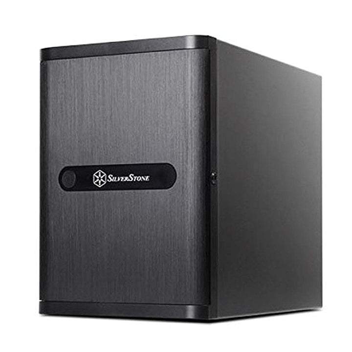 SilverStone 71062 SST-DS380 - Case Storage Mini-ITX Computer-Gehäuse mit Fronttür, 8x 3.5" HDD Hot-S