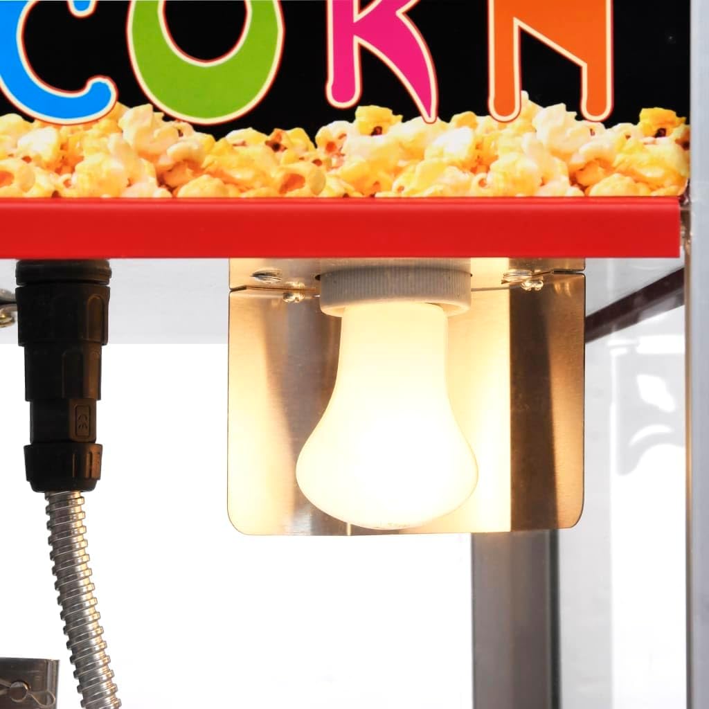 vidaXL - Popcornmaschine mit Teflon-Kochtopf 1400 W