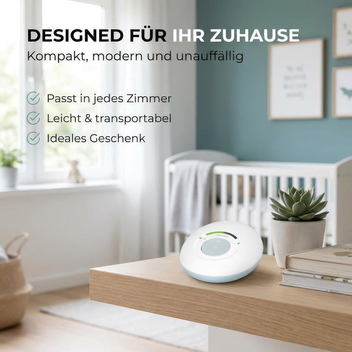 Alecto DBX110 Babyphone Audio - digitales Babyphone mit DECT - 300 m Reichweite - kompaktes Design -