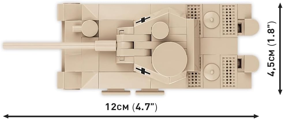 COBI Panzer V Panther, Einheitsgrösse