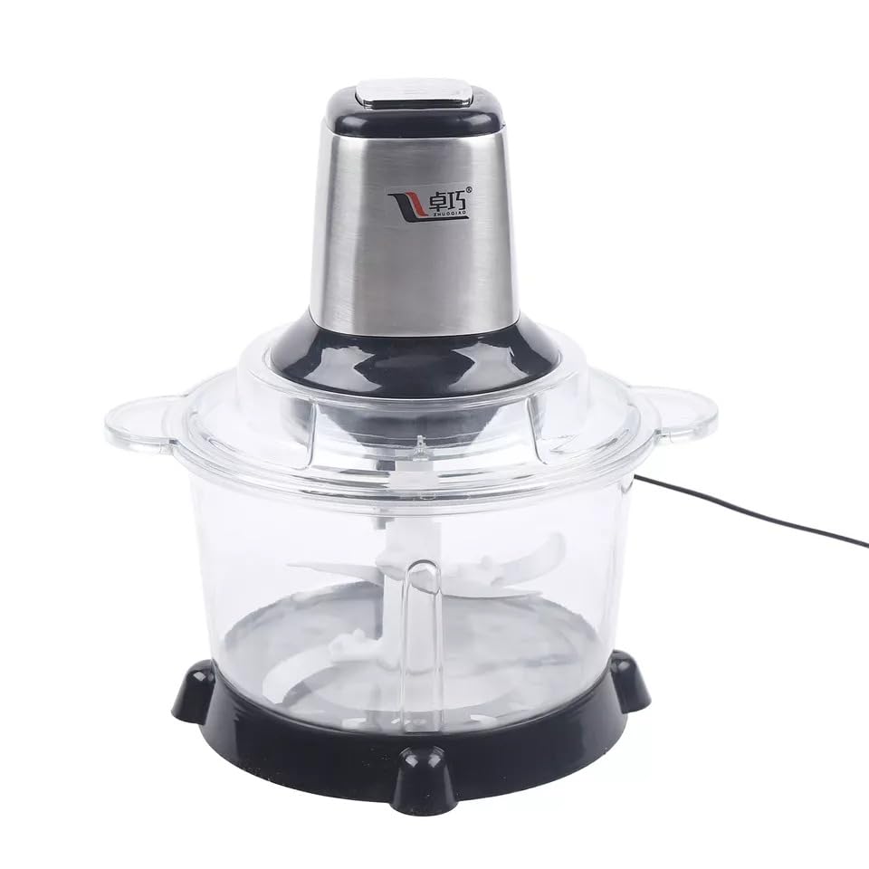 Universalzerkleinerer,5L Zerkleinerer Elektrisch Mini,Multi Fleischwolf Elektrische Kochmaschine,300
