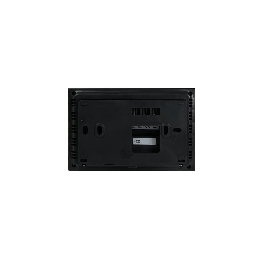 Plikc Ski 2 – Digitales Raumthermostat (schwarz) Farbe: Schwarz, Farbe: Schwarz