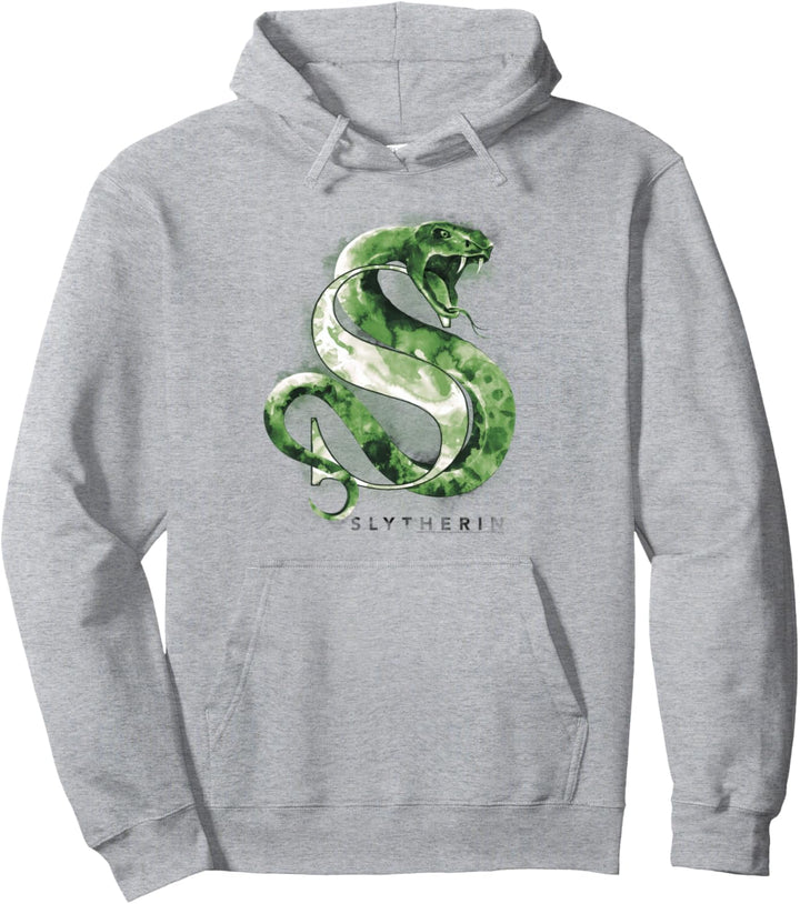 Harry Potter Slytherin Watercolor Pullover Hoodie