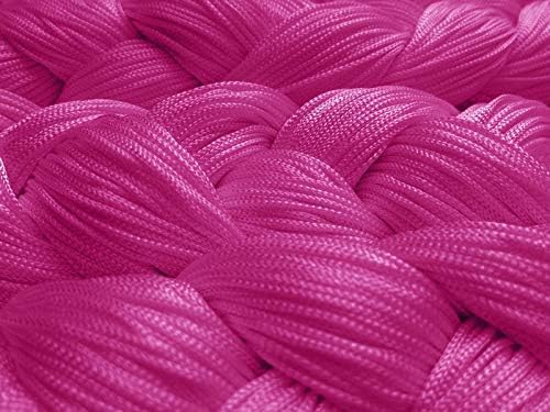 Kaikoon Fadenvorhang Fadenstore Messe B1 schwer entflammbar 90 cm x 240 cm (BxH) Magenta