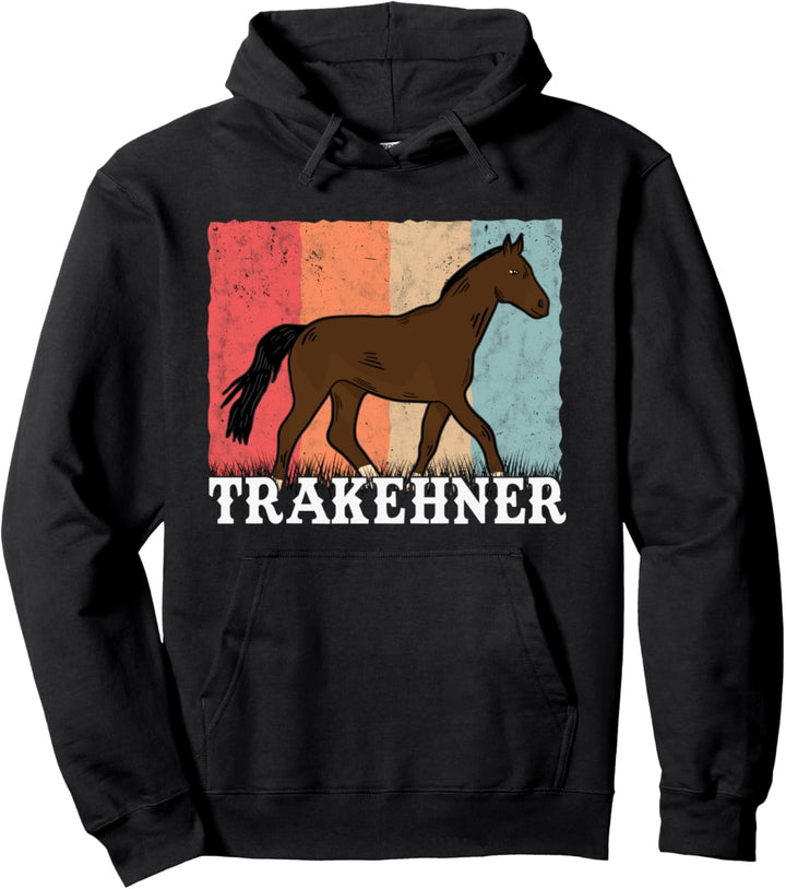 Trakehner Retro Trakehner Vintage Pullover Hoodie