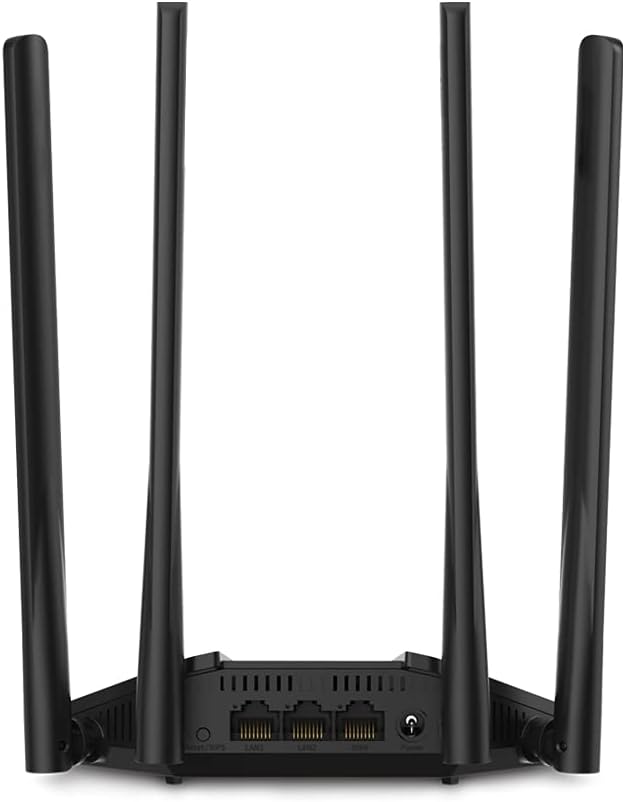 Mercusys MR30G Wireless Router Gigabit Ethernet Dual-Band (2.4 GHz / 5 GHz) Black