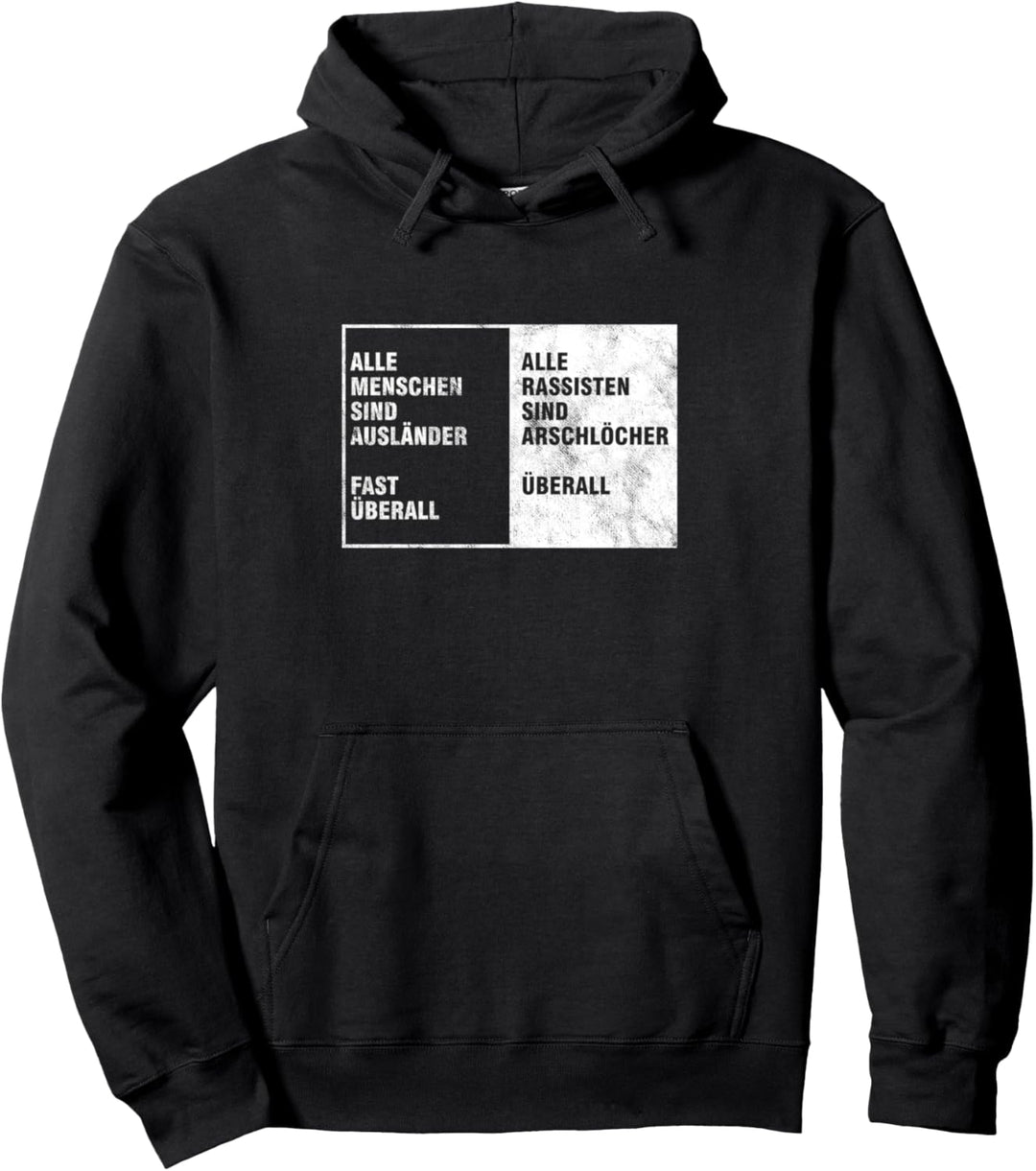 Menschenrechte Hautfarbe Rassismus Antirassismus Geschenk Pullover Hoodie