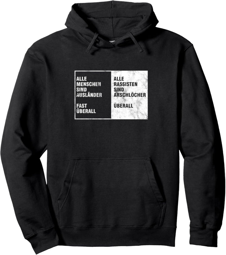 Menschenrechte Hautfarbe Rassismus Antirassismus Geschenk Pullover Hoodie