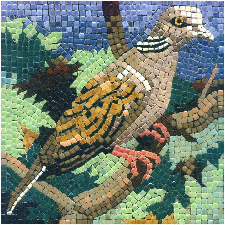 ALEA Mosaic Mosaik bastelset, DIY 20x20cm, Falke, Falke