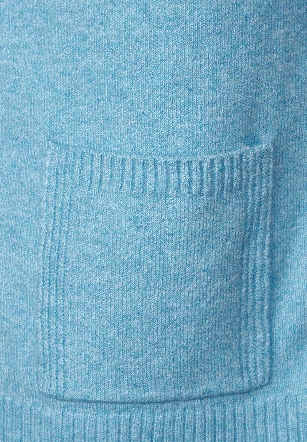 Street One Damen Strickjacke 38 Light Aquamarine Blue Mel., 38 Light Aquamarine Blue Mel.