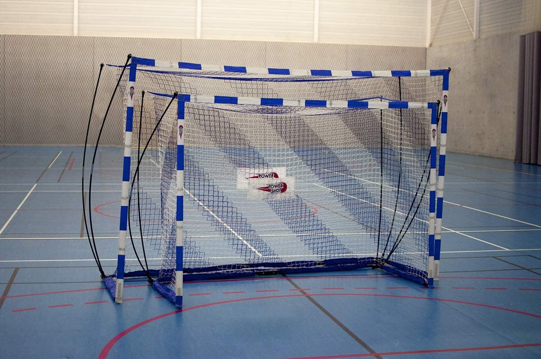 Handballtor QuickFire® - Aufbau in 2min - wetterfest - faltbar - 2 Verschiedene Grössen 2,4 x 1,7m,