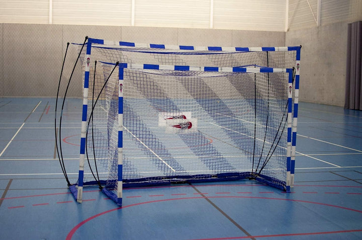 Handballtor QuickFire® - Aufbau in 2min - wetterfest - faltbar - 2 Verschiedene Grössen 2,4 x 1,7m,