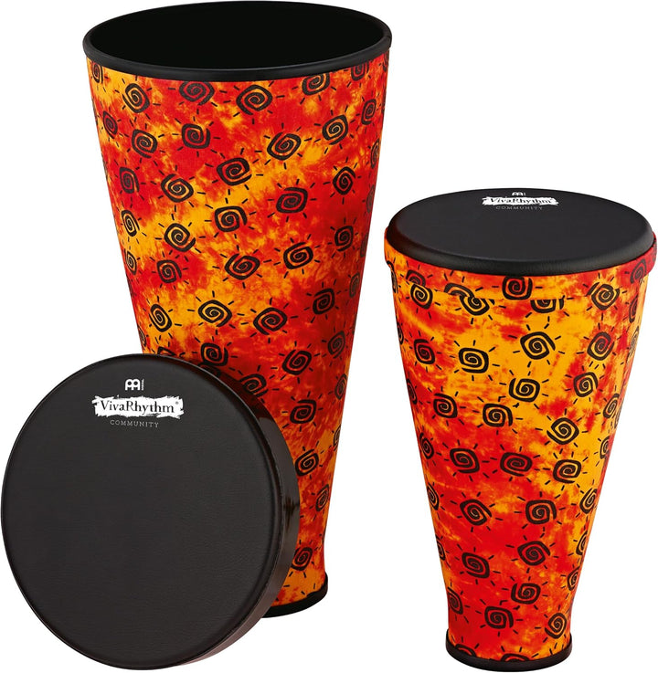 Viva Rhythm VR-SDSET-NH "MEINL SOFT SOUND SERIE" Stack Drum Set, 24-30,5 cm