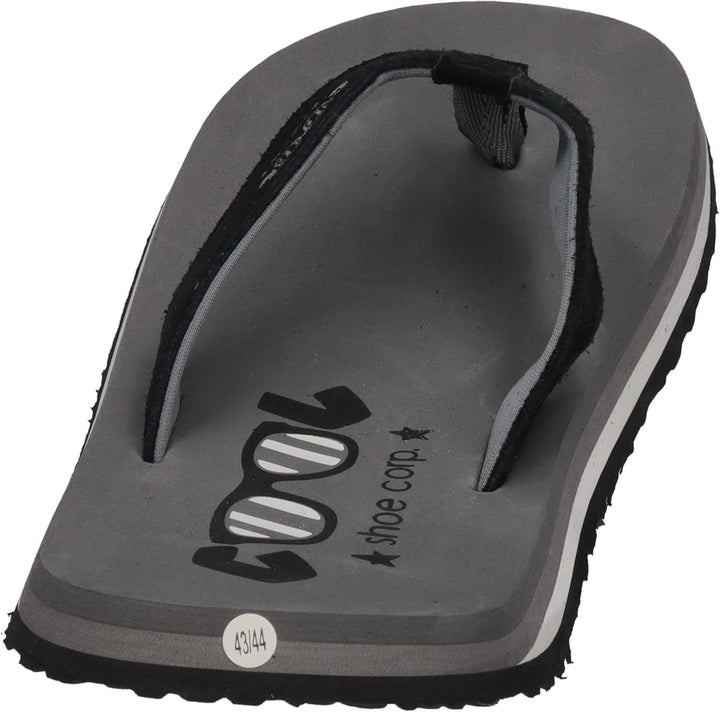 Cool shoe Herren Original Flipflop 39/40 EU Weit Carbon, 39/40 EU Weit Carbon