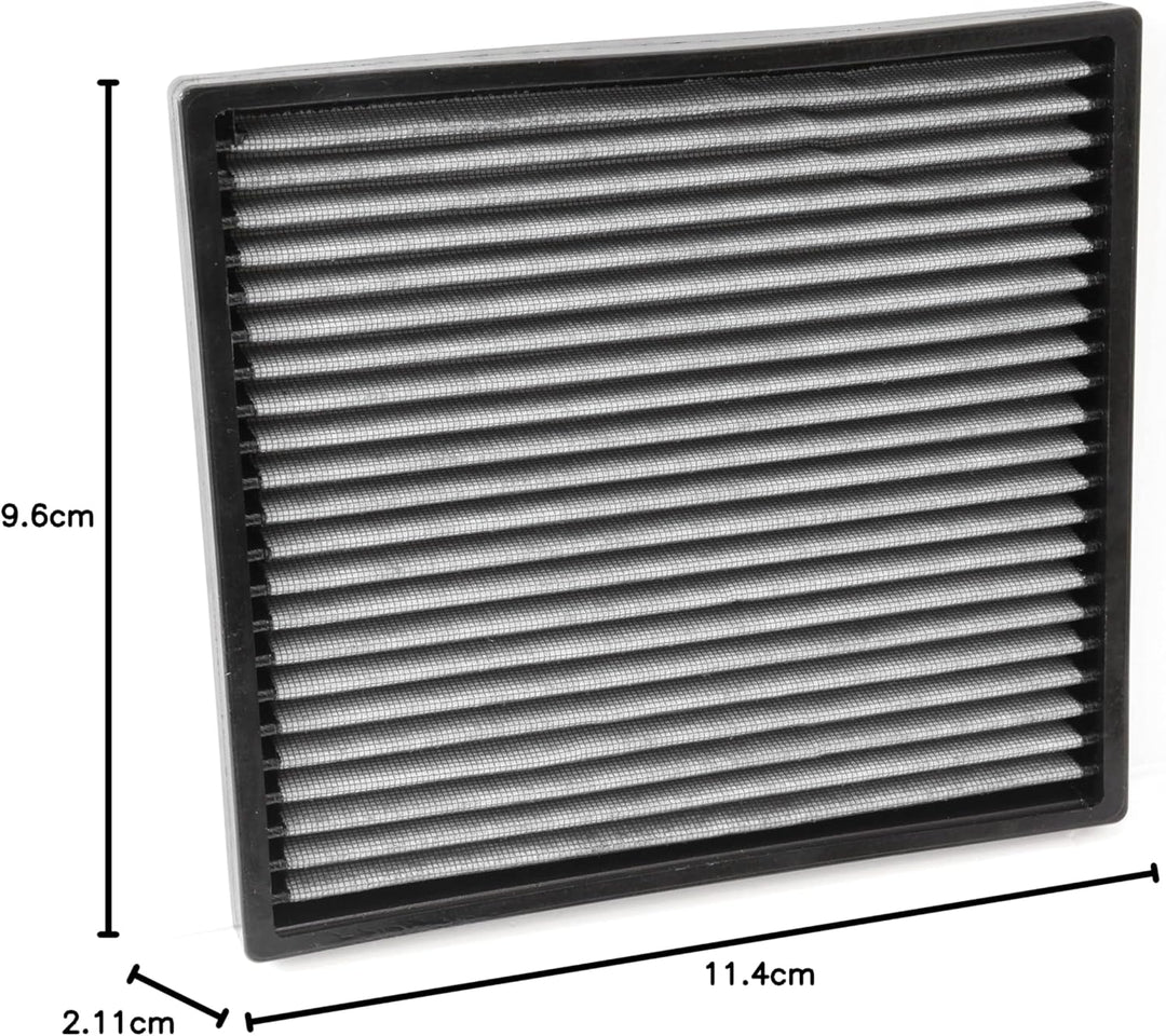 K&N VF2016 KFZ Innenraumluftfilter, Weiss KN VF2016 Luftfilter, KN VF2016 Luftfilter