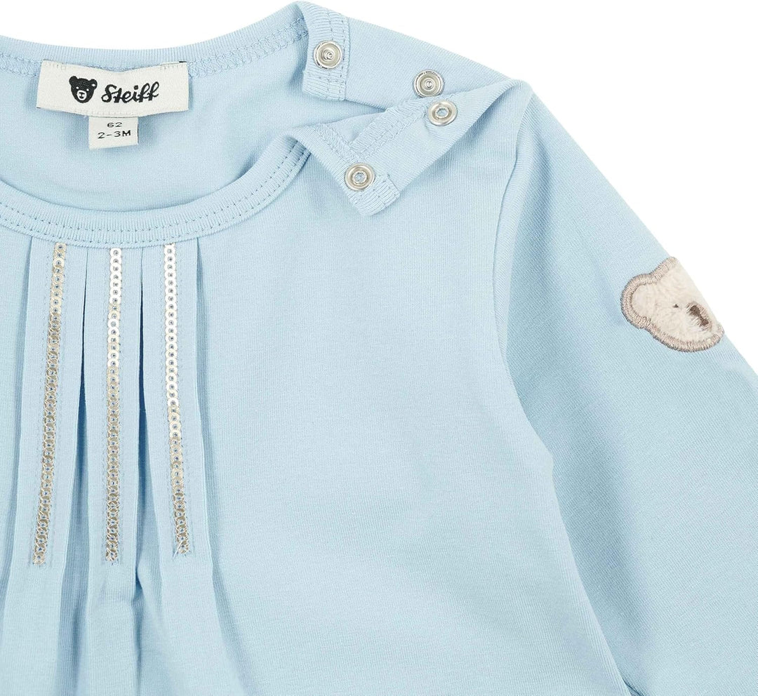 Steiff Mädchen Sweatshirt 56 Cashmere Blue, 56 Cashmere Blue