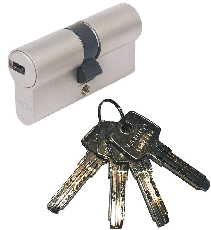 ABUS EC550 Profil-Doppelzylinder Länge 40/55mm mit 4 Schlüssel