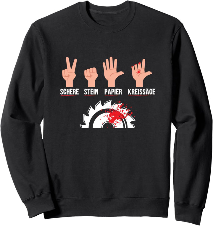Säge Tischler Schreiner Kreissäge Schreinerei Tischlerei Sweatshirt