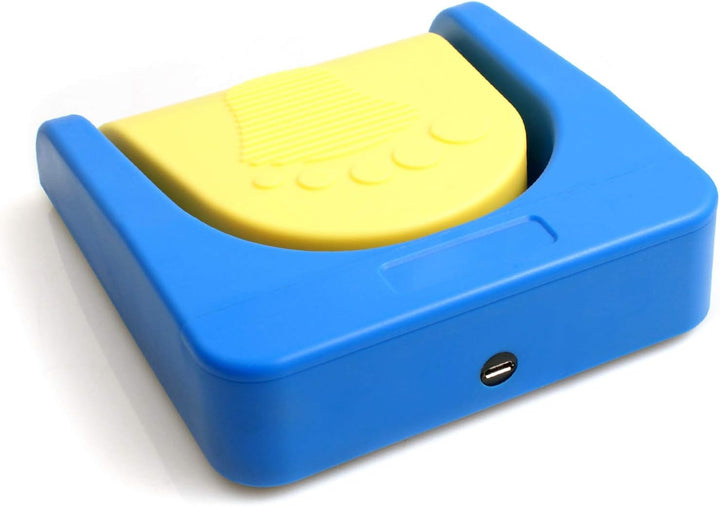 System-S Bluetooth Pedal Fussschalter Kabellos USB mit LED-Anzeige