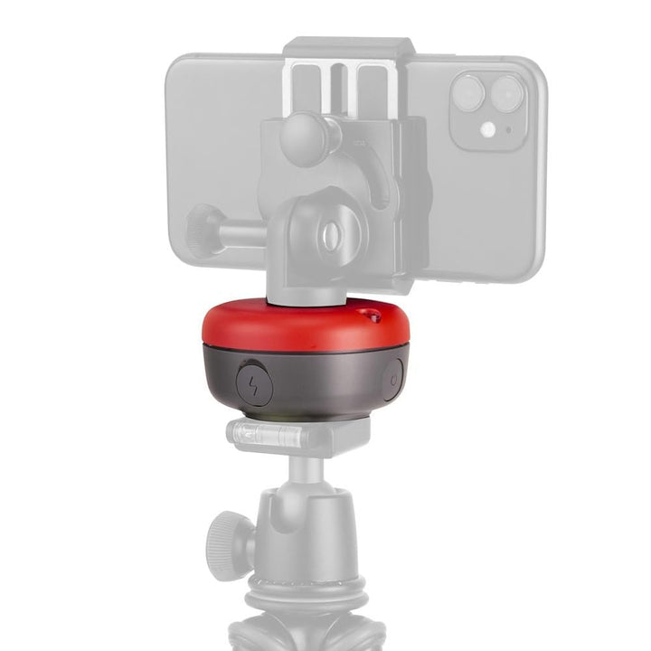 JOBY Spin Elektronischer Bluetooth-Stativkopf, Motion Control, Motorisierter Smartphone Gimbal, Pano