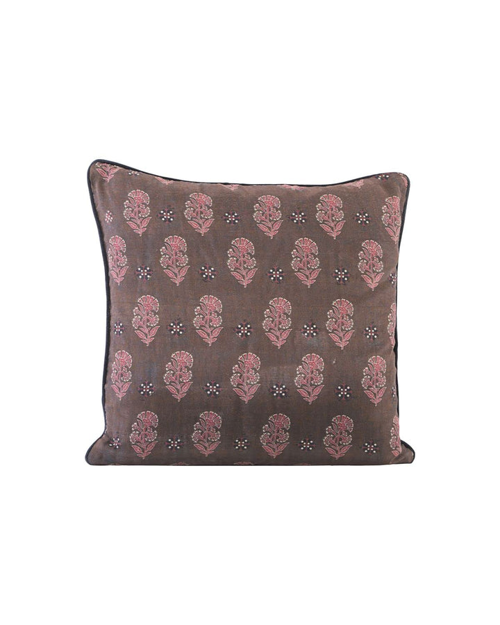 Kissenbezug, Lotus, Hellbraun, l: 50 cm, b: 50 cm