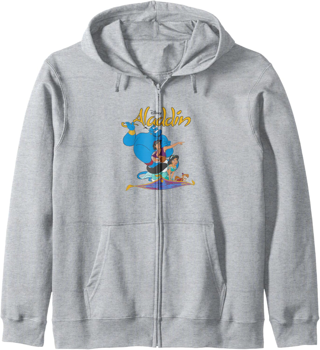 Disney Aladdin Vintage Group Shot Logo Kapuzenjacke
