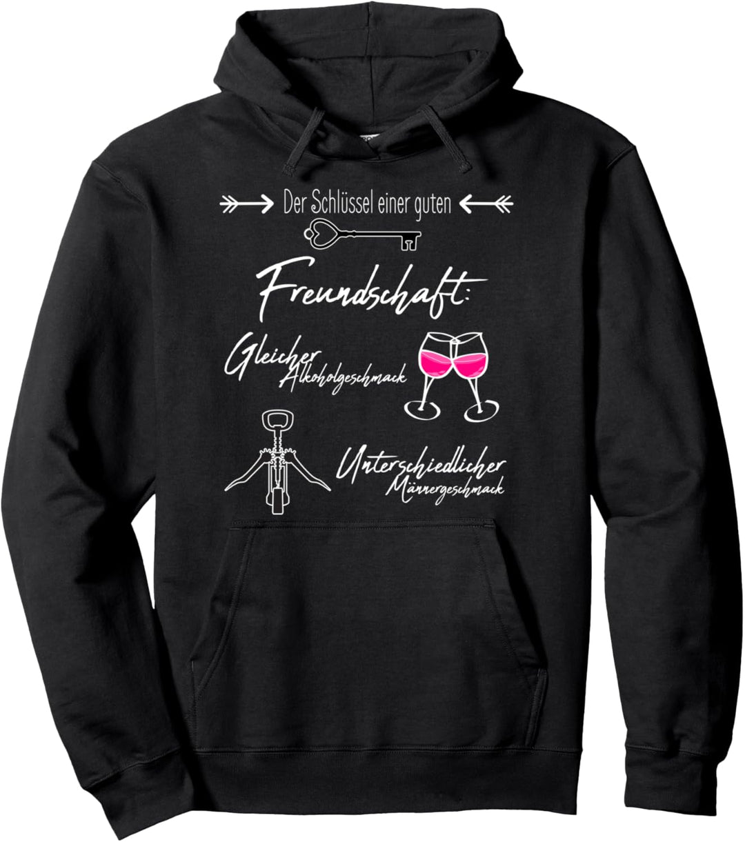 Der Schlüssel einer guten Freundschaft beste Freunde BFF Pullover Hoodie