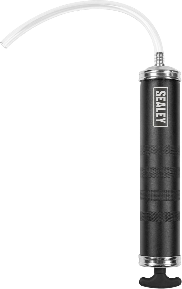 SEALEY AK46 Öl Saugnapf Spritze 500 ml Metall Body, 368mm x 64mm x 78mm
