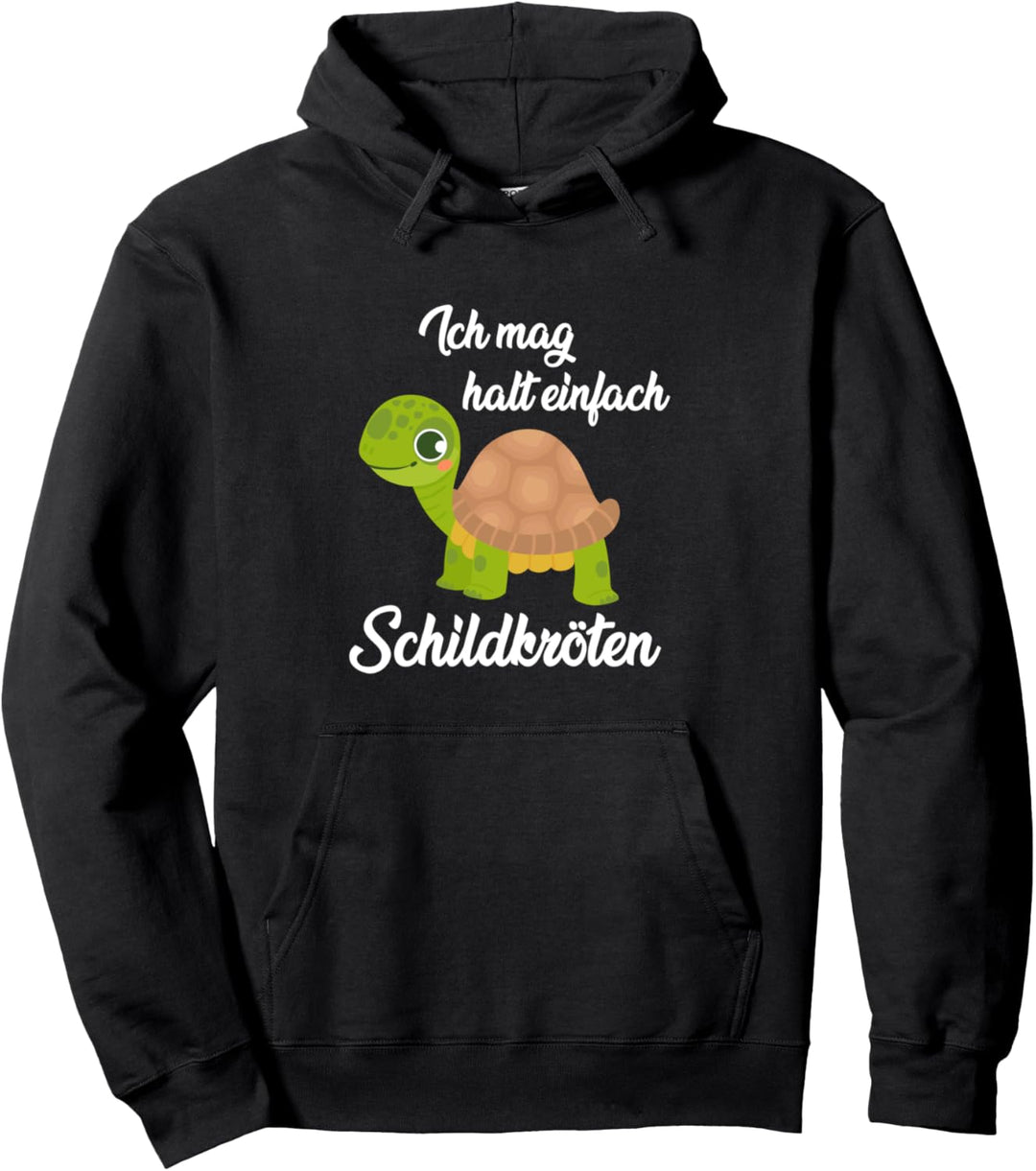 Ich mag halt einfach Schildkröten Schildkröte Pullover Hoodie