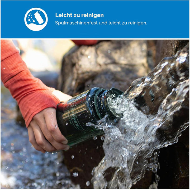Nalgene WH Sustain Trinkflaschen Hellgrün 1 L Hellgrün Wasserflasche, Hellgrün Wasserflasche