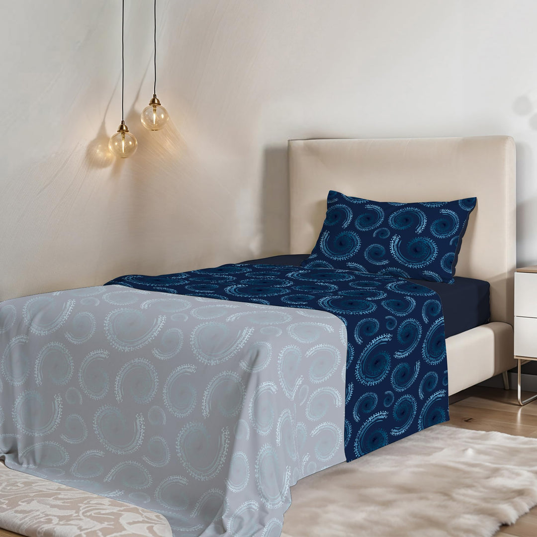 Italian Bed Linen Fantasy Bettwäsche, Vortex, Kleine doppelte Vortex Kleine doppelte, Vortex Kleine
