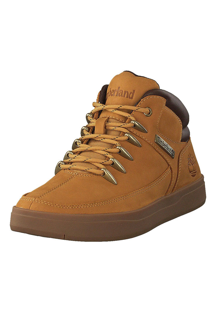 Timberland Herren Davis Square Hiker Stiefel 40 EU Gelb Nubuck, 40 EU Gelb Nubuck