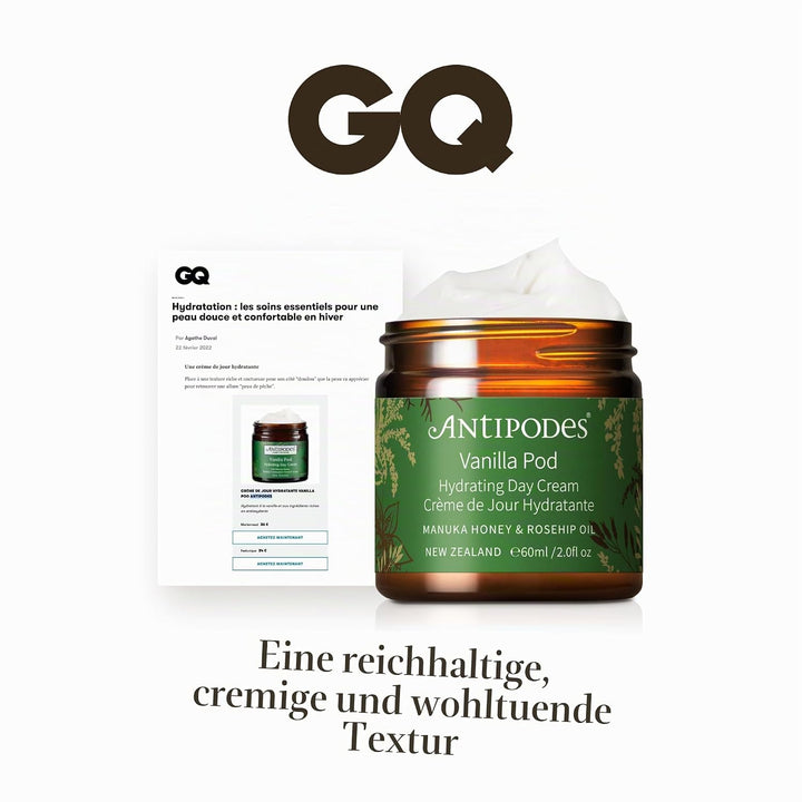 Antipodes Vanilla Pod Dagcrème - 60 ml