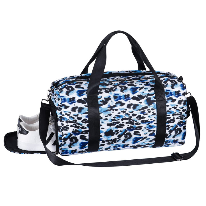 HAWEE Reisetasche Gross Herren Sporttasche Weekender Damen Faltbare Gym Bag mit Schuhfach &amp; Nassfach