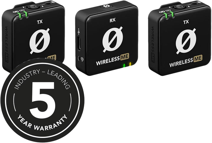 Rode Wireless ME Dual Mikrofon Funksystem + 2X Lavalier GO Ansteckmikrofon + keepdrum Mikrofasertuch