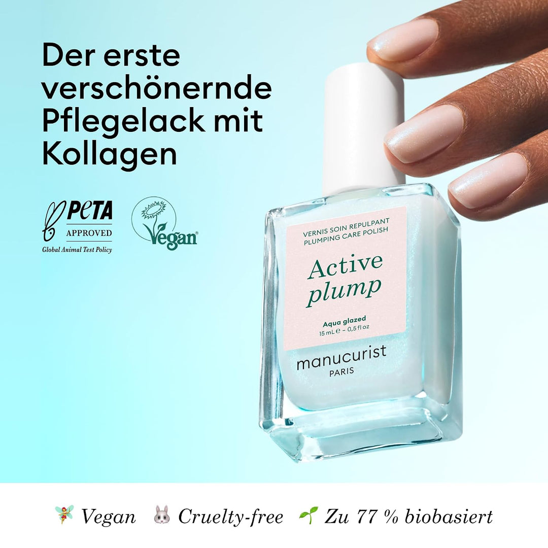 Active™ plump Aqua glazed, Aqua Glazed