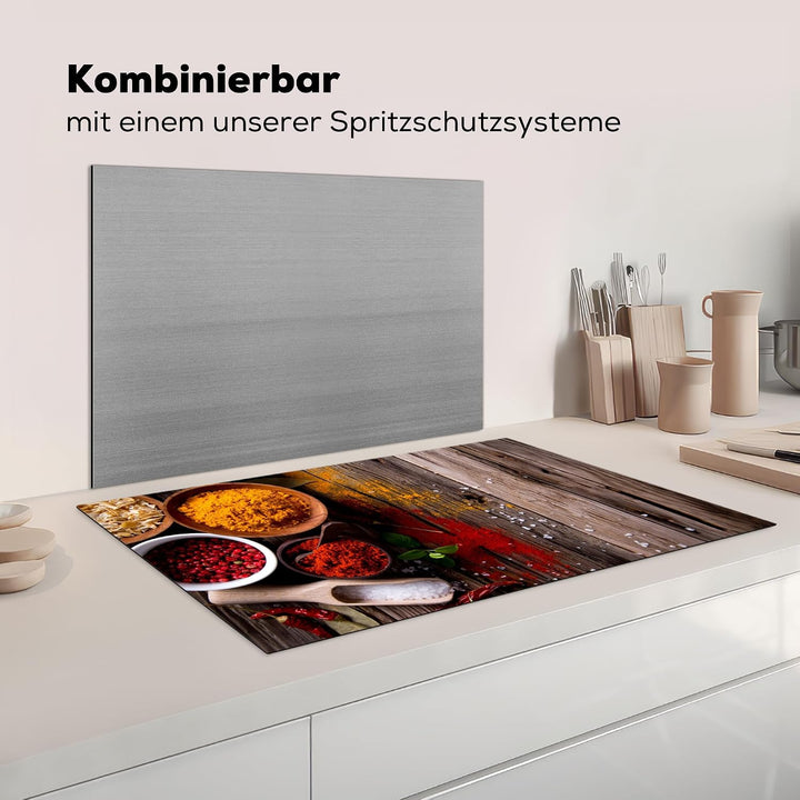 KitchenYeah© Herdabdeckplatte Einteilig Induktionsmatte Küche Abdeckung Ceranfeld Herd Abdeckplatte