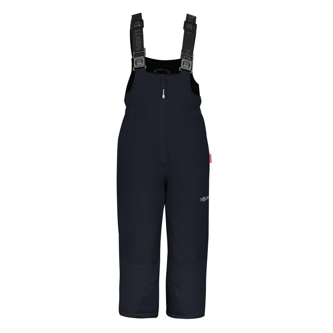 Trollkids wasserdichte Skihose Schneehose Nordkapp 92 Schwarz, 92 Schwarz