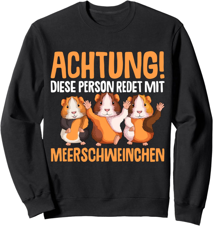 Meerschweinchen Kinder Mädchen Jungen Damen Sweatshirt