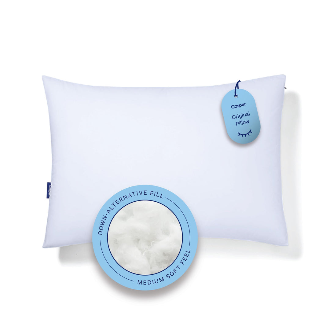 Casper Schlafkissen Standard weiss, 1 Stück (1er Pack), 1 Stück (1er Pack)