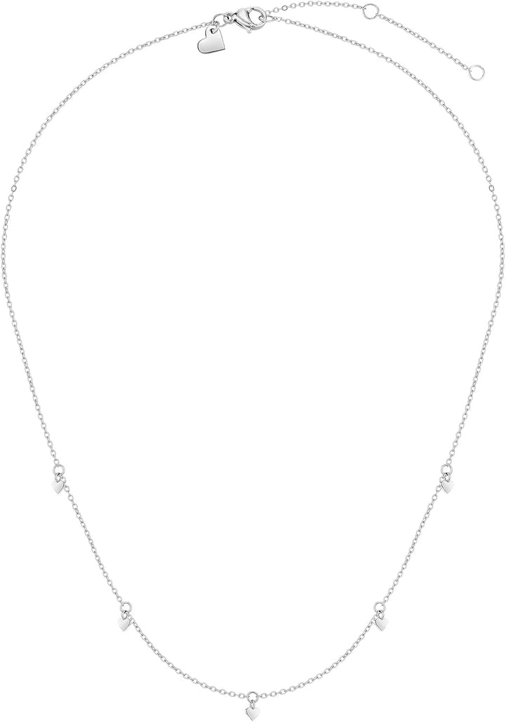 Tamaris Halskette mit Zirkonia-Anhänger Silber, Silber