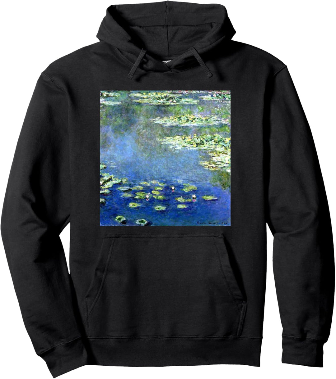 Seerosen malen Pullover Hoodie