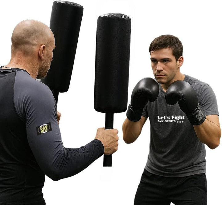 BAY Blocker 65 cm Schlagpolster mit Stiel Griff Box Sticks Blockierer Boxen Softstick Schaumstoff Sc