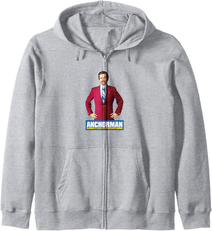 Anchorman Ron Burgundy Classic Portrait Kapuzenjacke