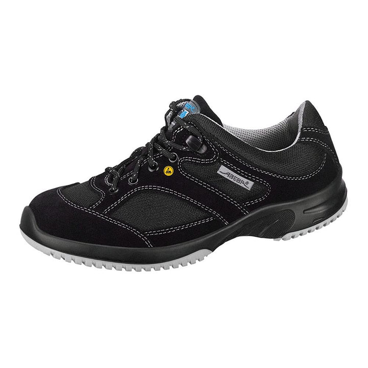 ABEBA 31721 UNI6 ESD Niedriger Schuh, S1, SRC, Schwarz, Grösse 43 43 EU, 43 EU